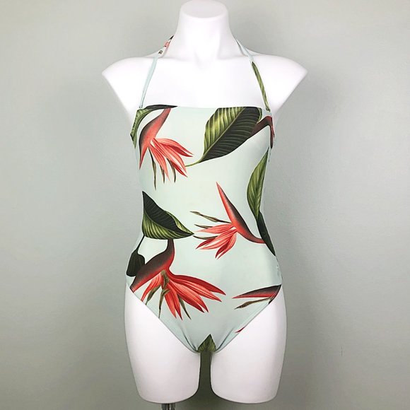 Tommy Bahama Bird Of Paradise Bandeau One-Piece - Picture 6 of 13